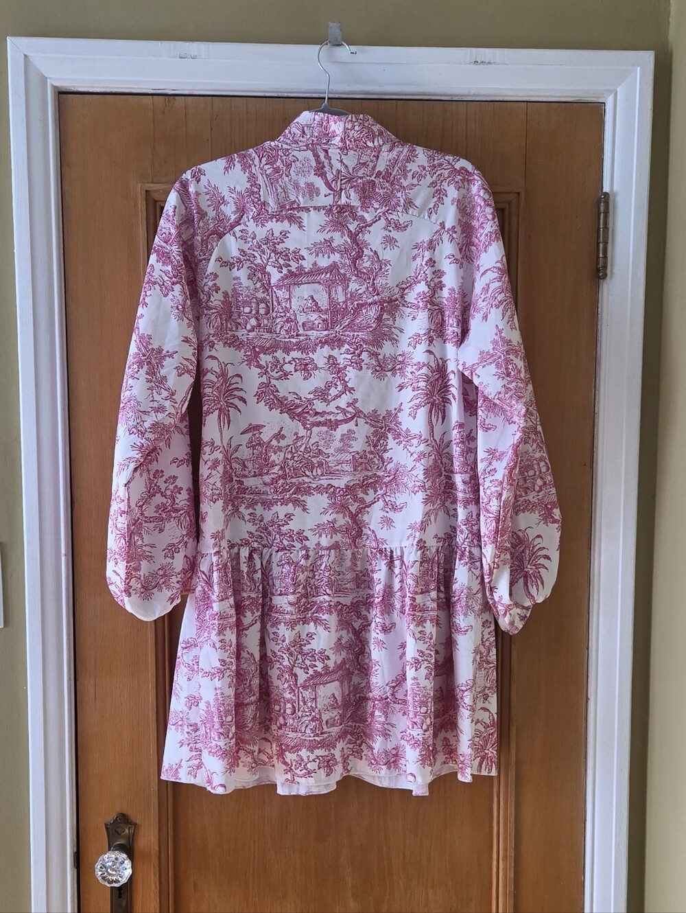 Pink Toile Dress - Picture 2 of 8